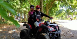 Yuk..! Nikmati Sensasi Naik ATV di Hutan Kesambi Watu Pecak Lumajang