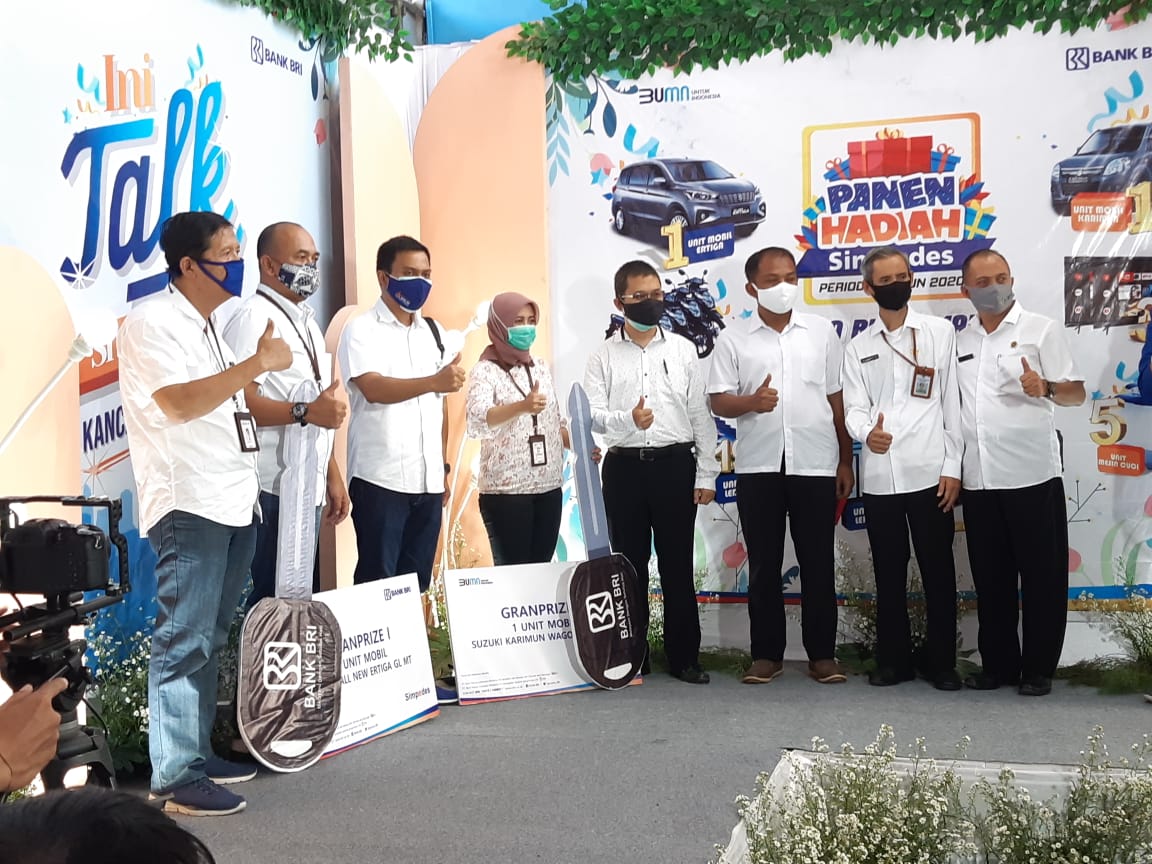 BRI Lumajang 2020 Digelar Undian Virtual Panen Hadiah Simpedes