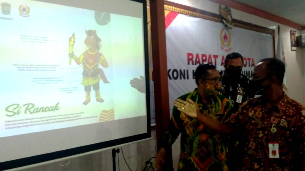 Dispora dan Koni Lumajang Kenalkan Si Rancak Maskot PORPROV 2022