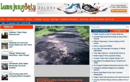 12-12-2012 Lumajangsatu.com Lahir Untuk Perubahan
