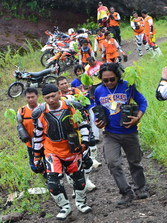 Para Riders Juga Peduli Lingkungan