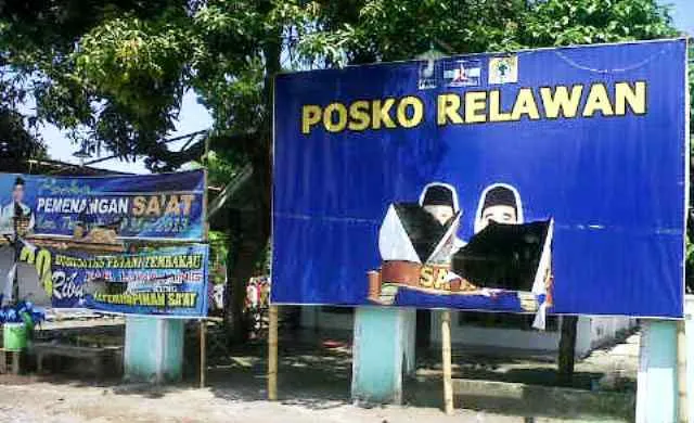 Bener Dirusak dan Hilang, Tim SAAT Lapor Panwaslu