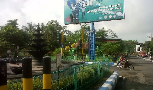 Inilah Proyek Air Mancur Yang Dikorupsi, Oknum DLH Lumajang