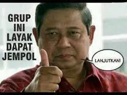 Rambut Klemis SBY Kena Dijambak