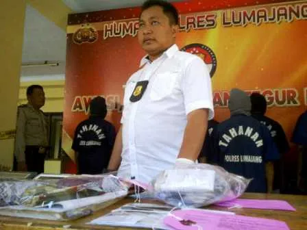 Bandar Judi Togel Dari Lima Kecamatan Diringkus Polres Lumajang