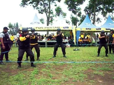 Teror Kriminalitas, Personel Polres Lumajang Dilatih Jinakkan Bondet