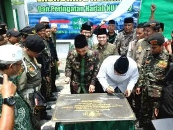 Wagub Jatim dan Wabub Lumajang Resmikan Launching Klinik Kesehatan NU