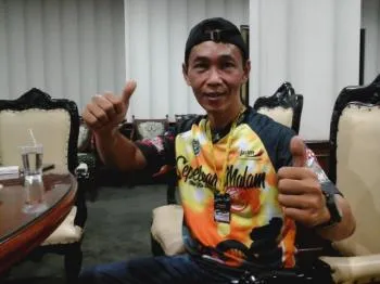 Ikut Sepeda Malam The Colour Bike, Komisi B DPRD Kaget Banyak Jalan Berlubang