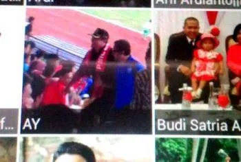 Ada Penampakan Foto Ketua DPRD Pakai Syal Supporter PSIL di BB, Diapresiasi The Bless Mania