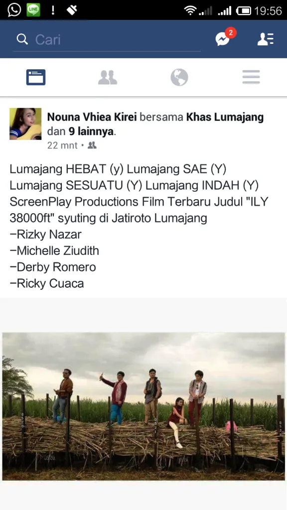 Perkebunan PG Jatiroto Dijadikan Lokasi Shotting Film Aktor/Aktris Ibu Kota Ramai di Medsos
