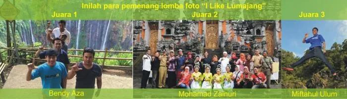 Inilah 3 Pemenang Lomba Foto I Like Lumajang Pilihan Bupati dan Ketua PKK