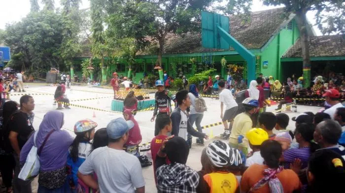 Kejuaraan Sepatu Roda Antar Pelajar SD/MI di SMPN 3 Meriah