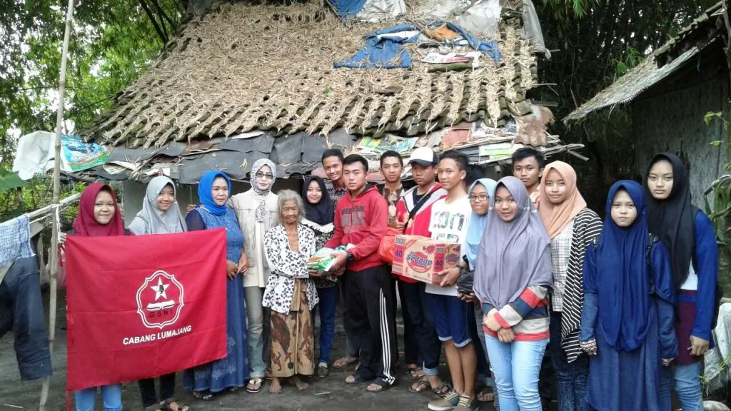 Tempati Sekretariat Baru, GSNI Lumajang Gelar Baksos di Desa Grati