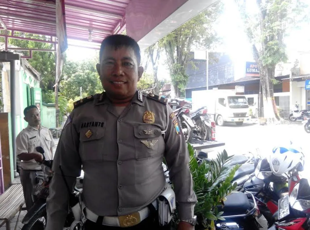 Ipda Maryanto, Polantas Yang Bertampang Sangar Tapi Murah Senyum