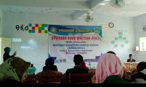 HIMAESYA IAI Syarifuddin Gelar Workshop Jurnalistik Untuk Mahasiswa