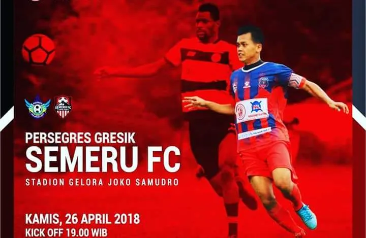 Nanti Malam, Semeru FC Lawan Persegres Gresik di Stadion Joko Samudro
