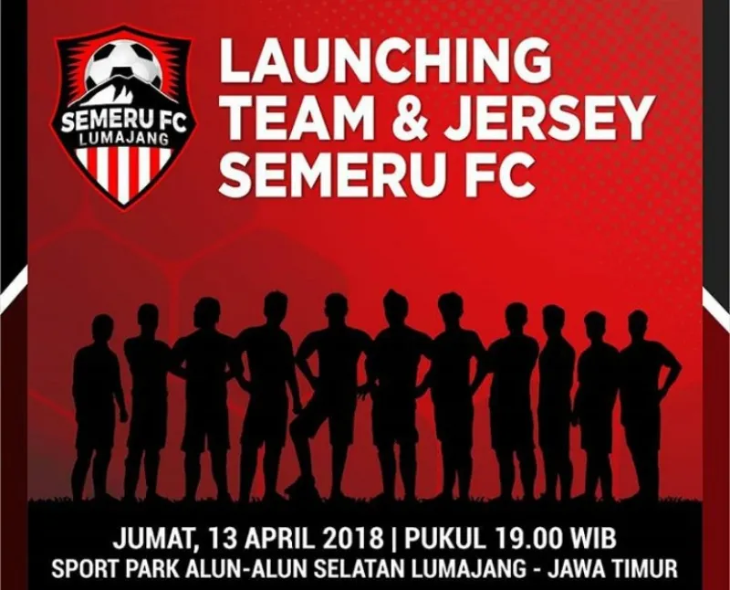 Nanti Malam, Yuk Ramaikan Launching Tim dan Jersey Semeru FC di Sport Park Alun-alun