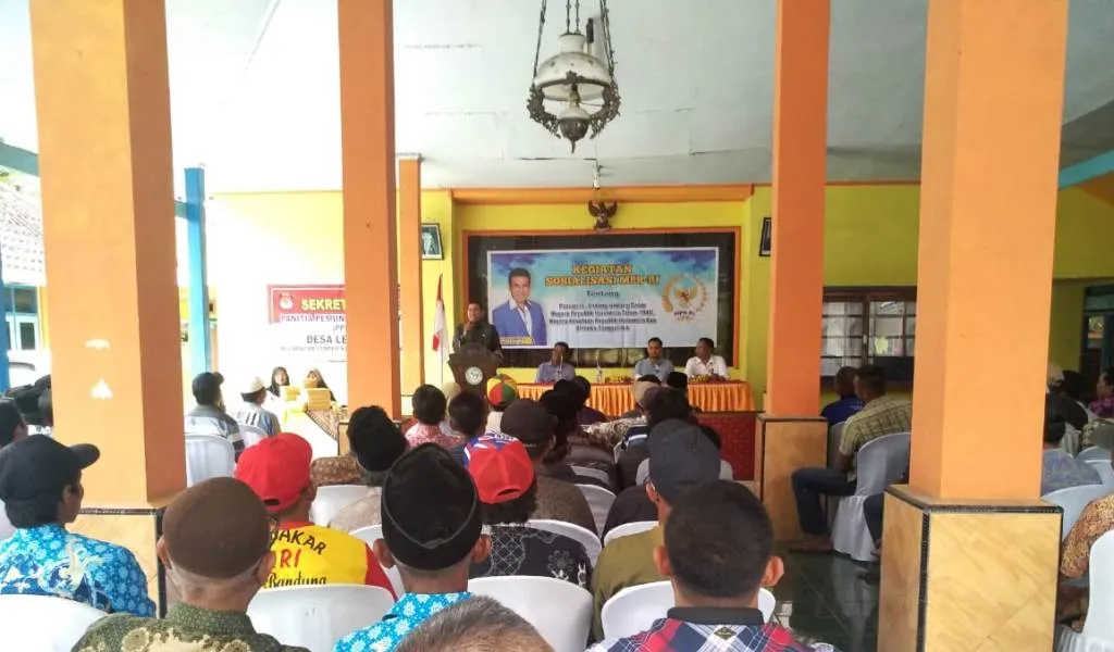 Sosialisasi 4 Pilar Kebangsaan Bersama Drs. Ayub Khan M.Si Fraksi Demokrat
