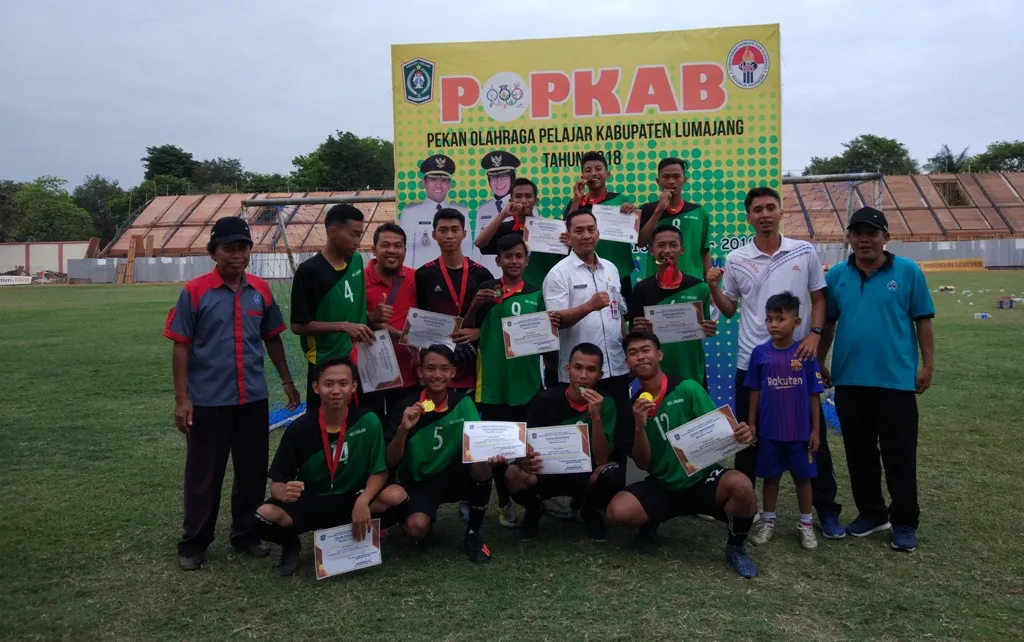 Kecamatan Lumajang Juara 1 POPKAB Sepak Bola