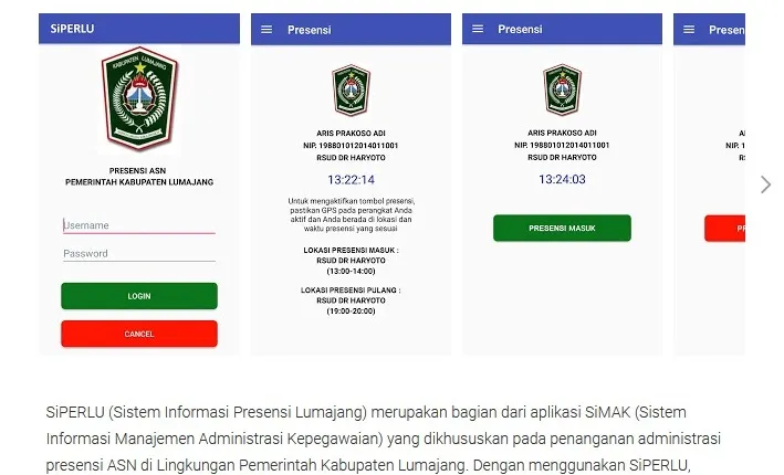 Duh..!!! Absensi "Si Perlu" ASN Pemkab Lumajang Mudah Dibobol dan Dihack