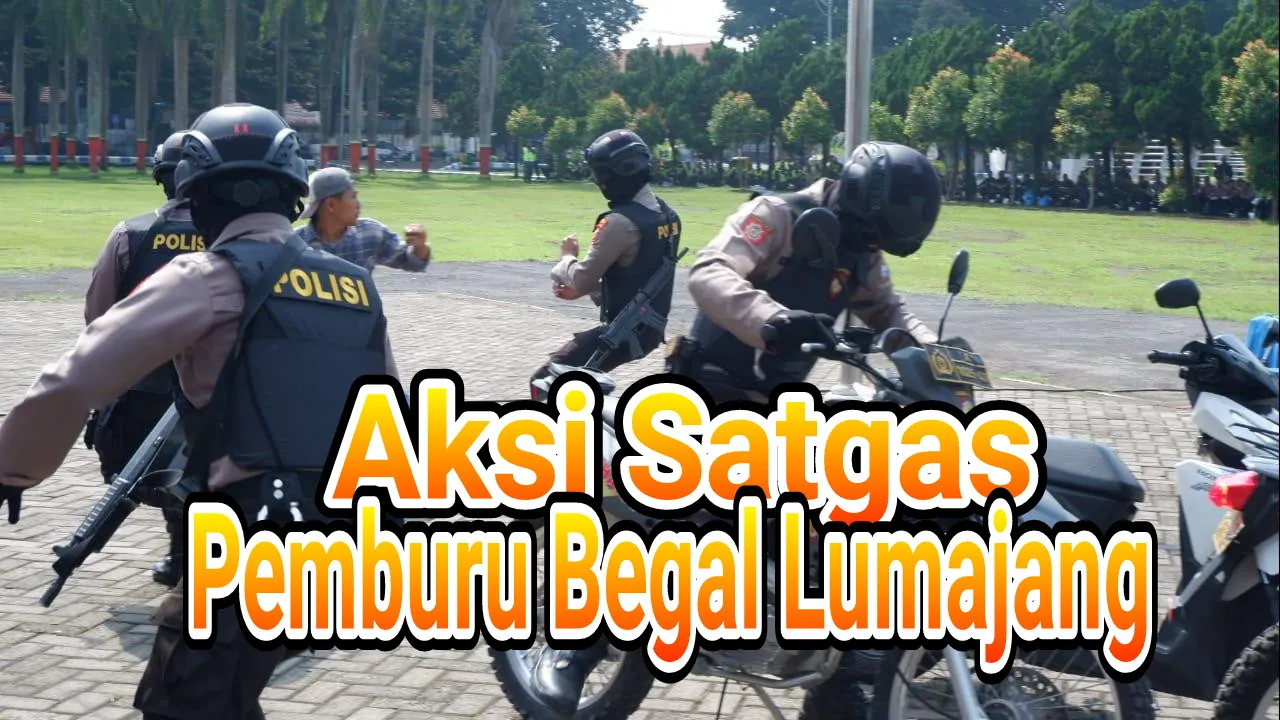 VIDEO : Tim pemburu begal Lumajang