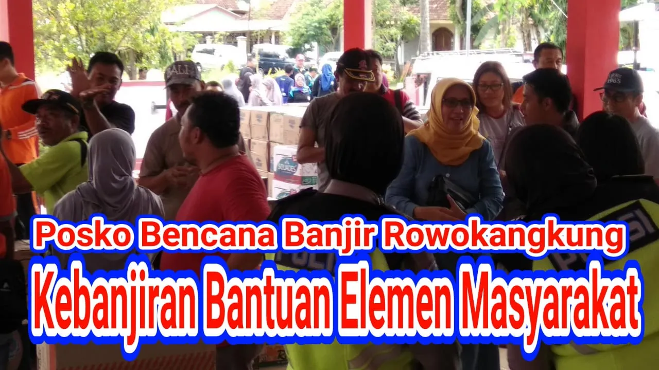 VIDEO : Bantuan Masyarakat Mengalir ke Banjir Rowokangkung