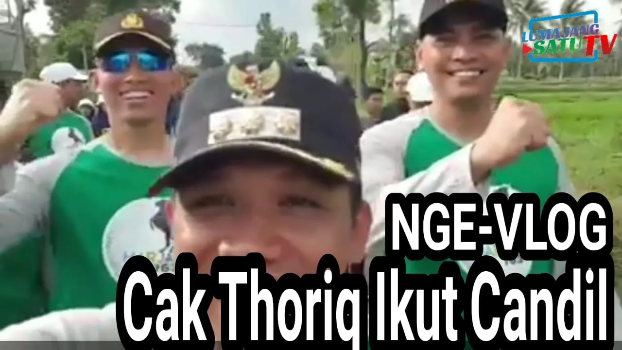 Video : Cak Thoriq Ikut Gerak Jalan CANDIL Bareng Forkopimda Lumajang