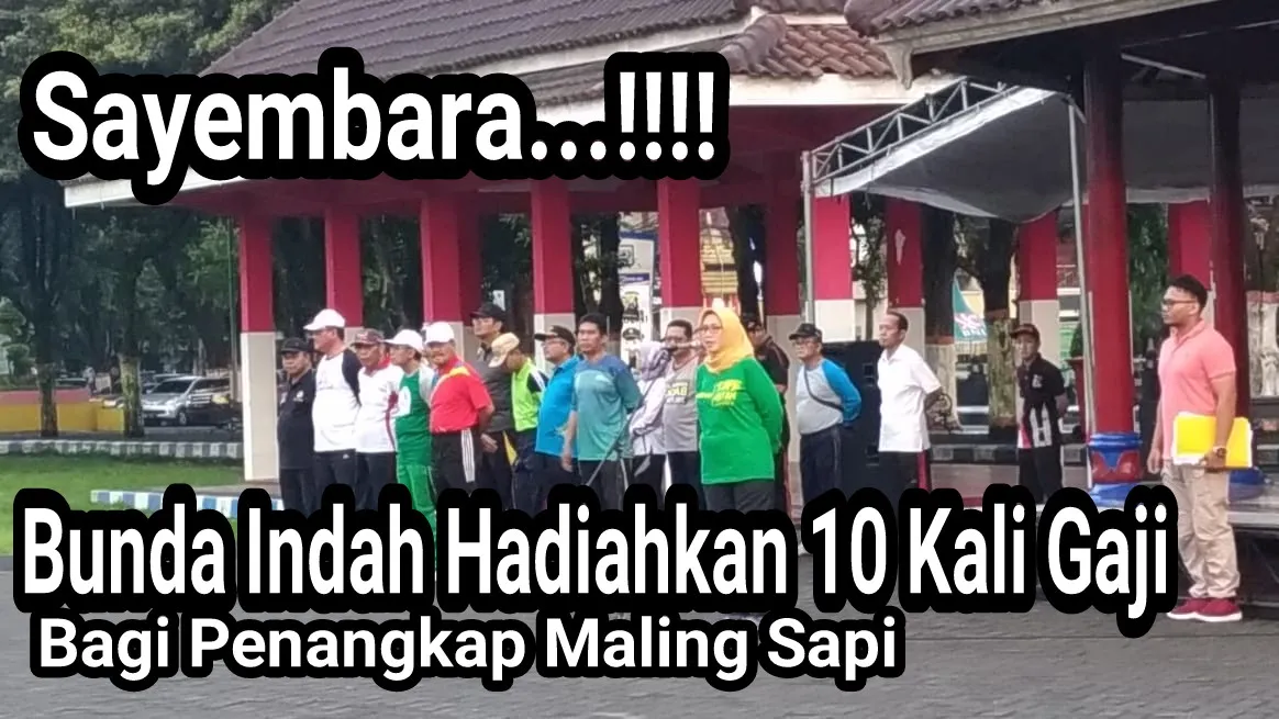 Sayembara Bunda Indah Berikan 10 Kali Gaji Bagi Penangkap Maling Sapi