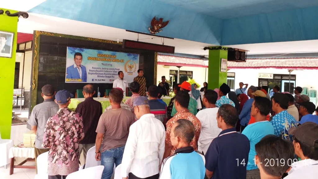 Sosilisasi 4 Pilar Kebangsaan Ayub Khan DPR RI Ajak Masyarakat Perangi Hoax