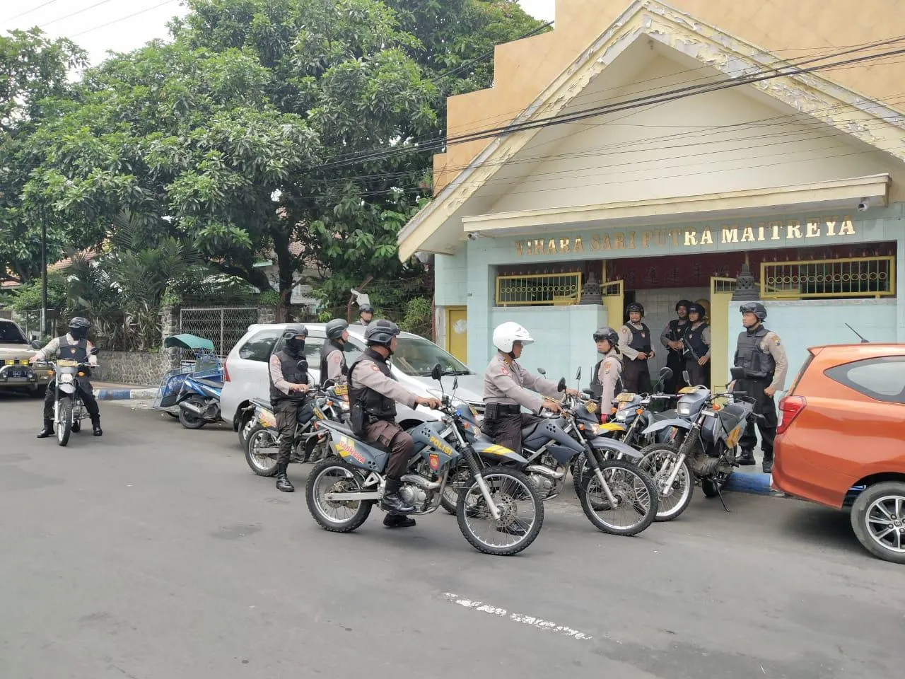 Polisi Amankan Satu-satu Vihara di Lumajang