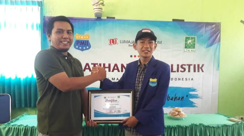 Cetak Pendekar Pena, PMII STAIBU Gelar Pelatihan Jurnalistik