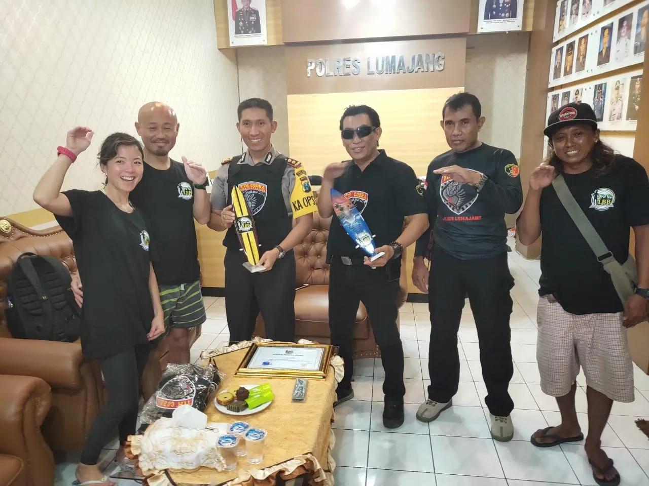 LBB Beri Penghargaan Tim Cobra Mampu Menghapus Stigma Lumajang Kota Begal