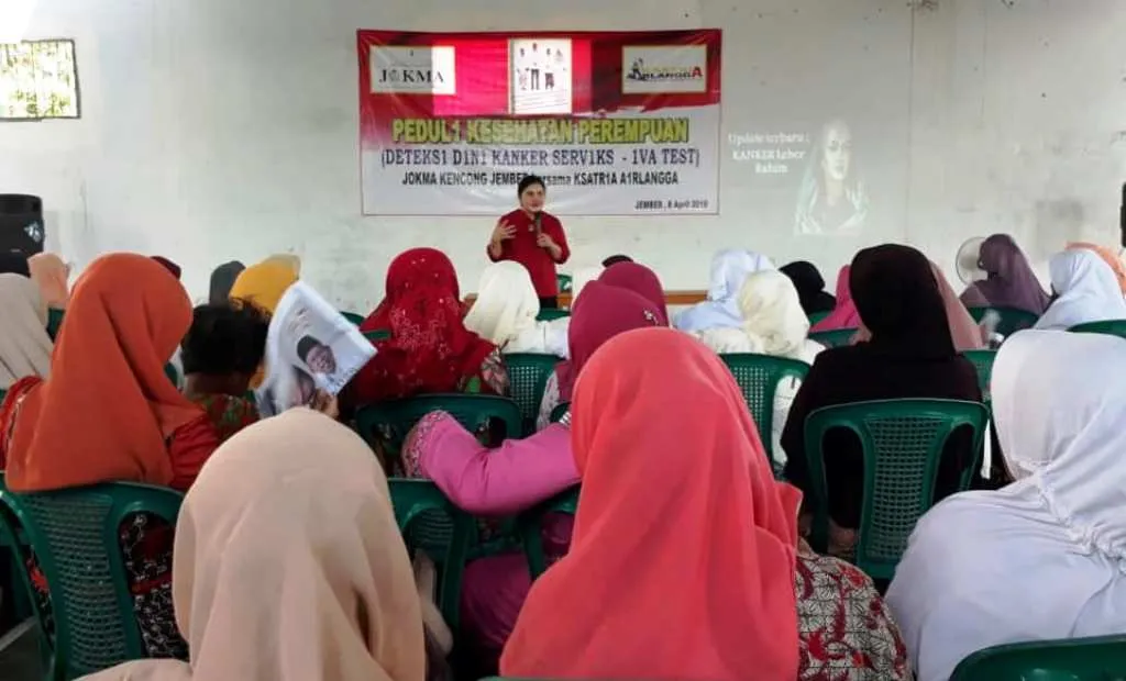 Bersama Relawan JOKMA, Hari Putri Lestari Gelar Penyuluhan Kanker Serviks