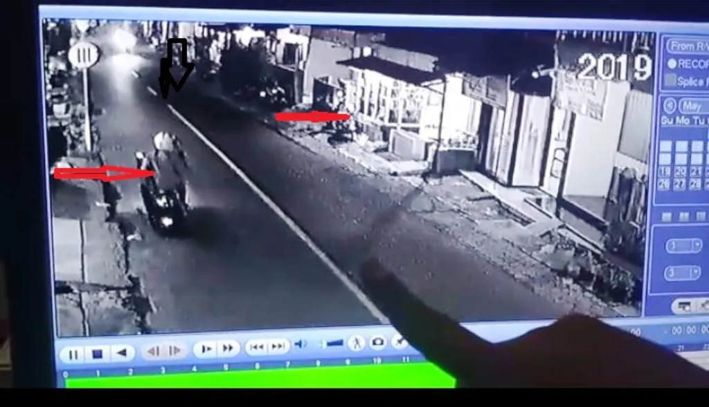 Aksi Maling Sepeda Motor Terekam CCTV di Labruk Kidul