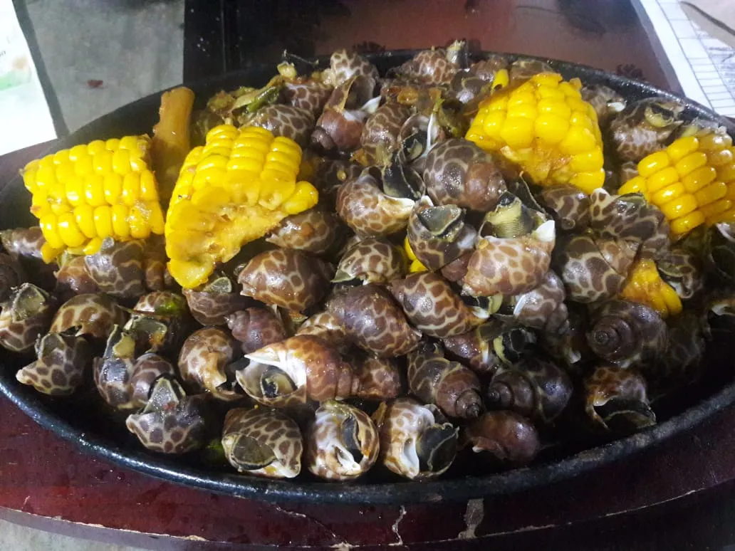 Sunrise Seafood Sajikan Keong Macan Berlumur Saus Mercon Rasanya Nendang di Lidah