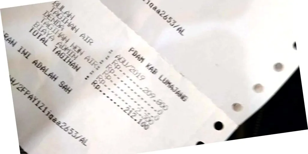 Tagihan Air Mencekik Tak Wajar, Yudi Pelanggan PDAM Lumajang Dibuat Kaget