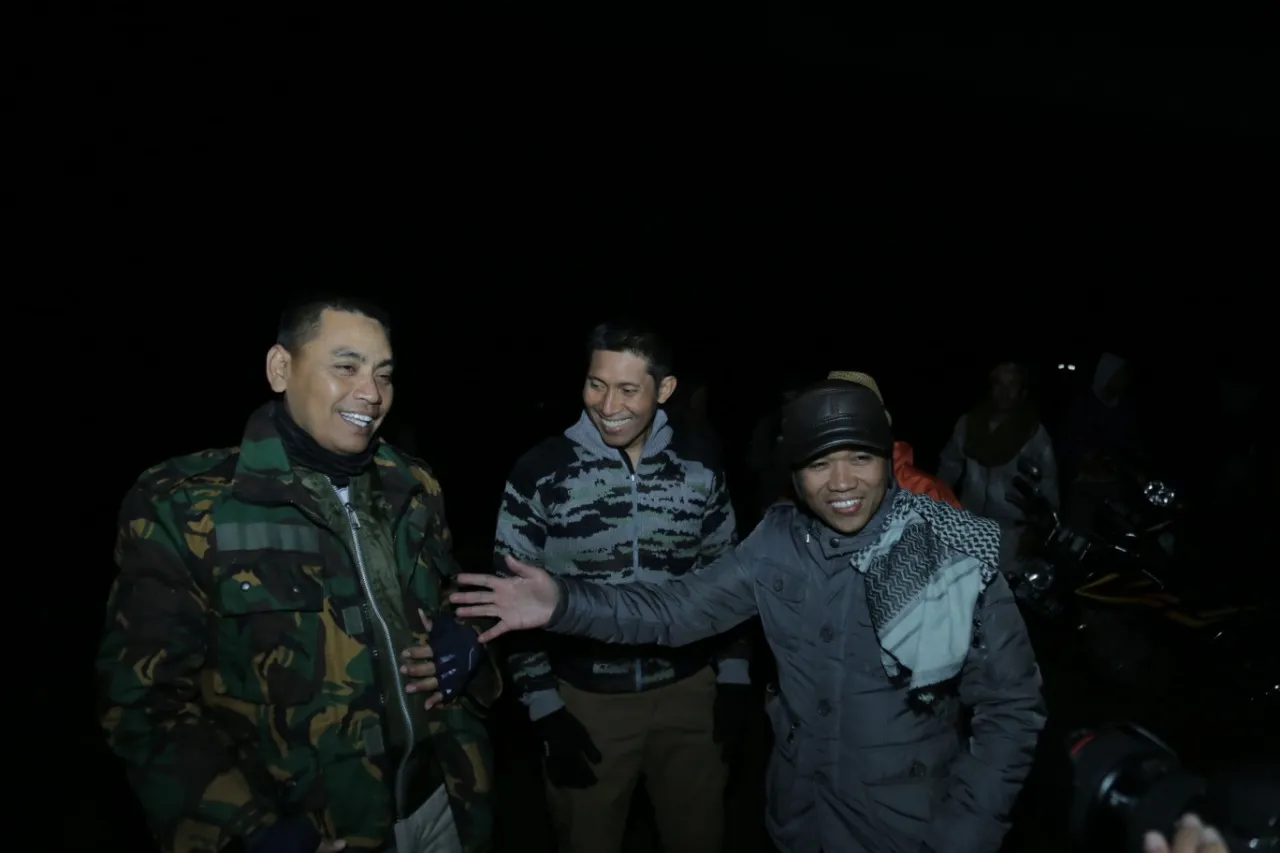 Testimoni Kapolres dan Dandim Lumajang saat berkunjung ke Puncak B29