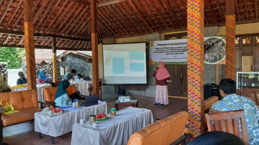 Gemapalu Gandeng FH-UI Sosialisasi Sertifikasi Halal Susu Kambing Etawa Senduro