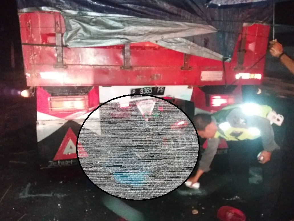 Asmad Sukosari Meninggal Usai Tabrak Truk Berhenti di JLT Lumajang