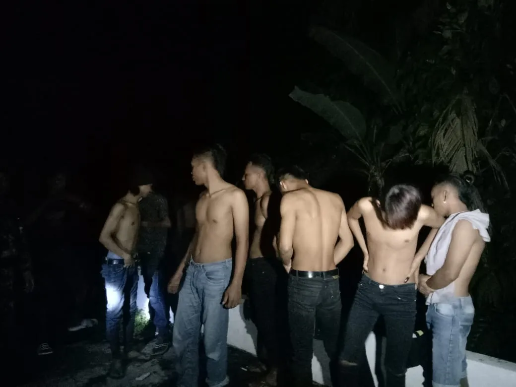 Polres Lumajang Amankan Belasan Anak Pesta Miras di JLT