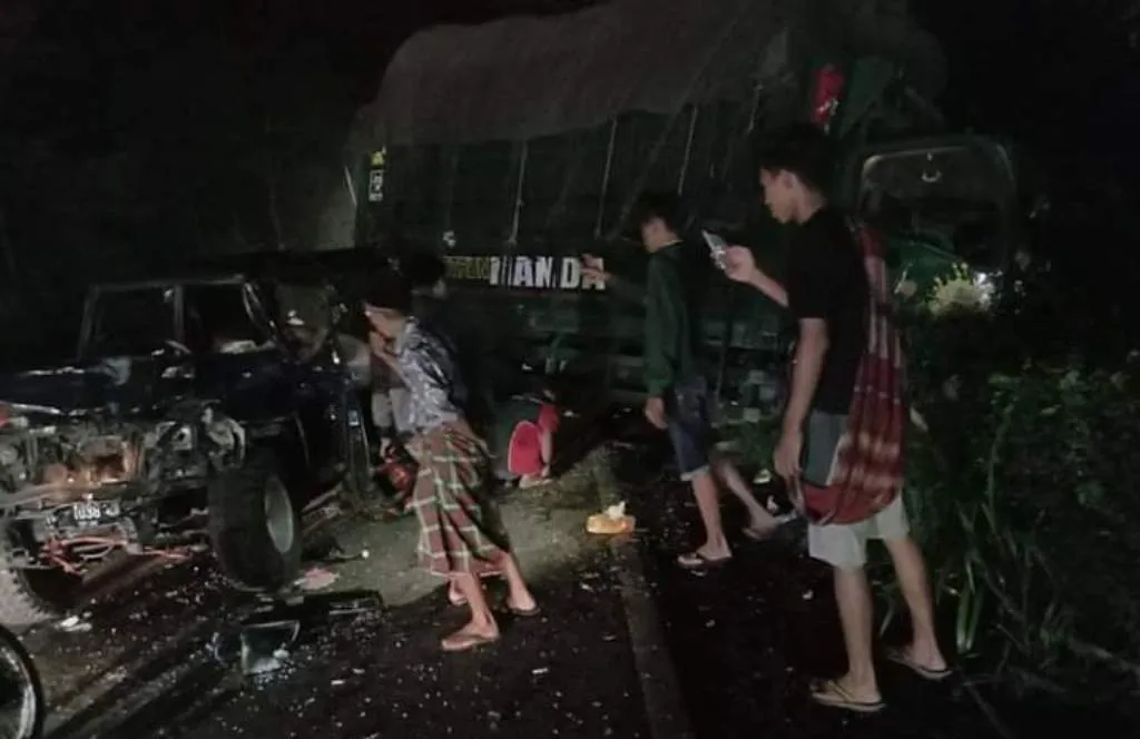 Kecelakaan Beruntun Ranuyoso Lumajang Berawal Rem Blong Truck Pasir