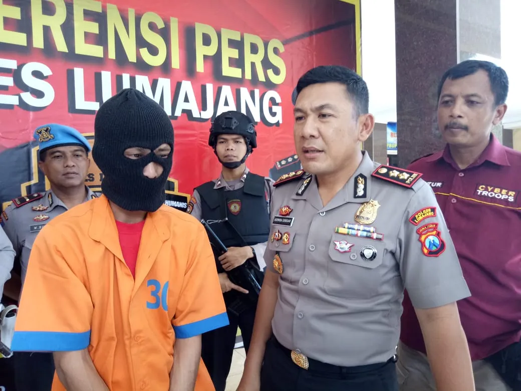 Warga Jatiroto Diamankan Polres Lumajang Lantaran Hina Agama di Medsos