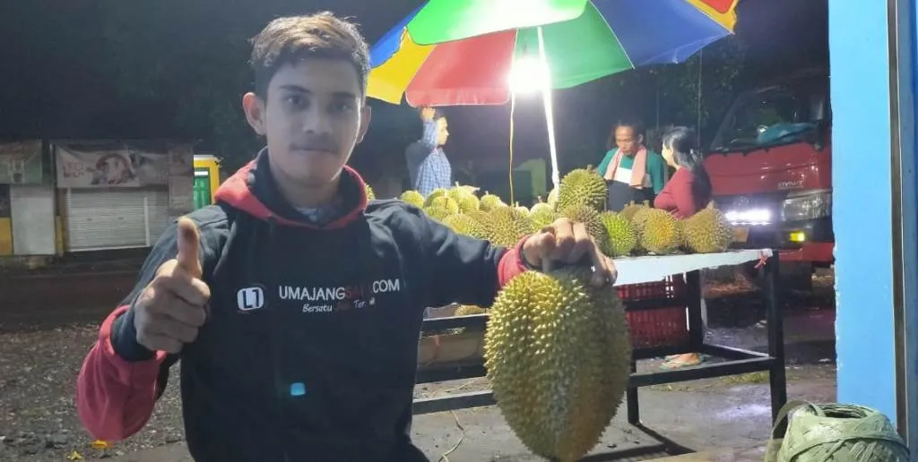Afis Pemuda Wonokerto Jual Durian Berkualitas Asli Lumajang
