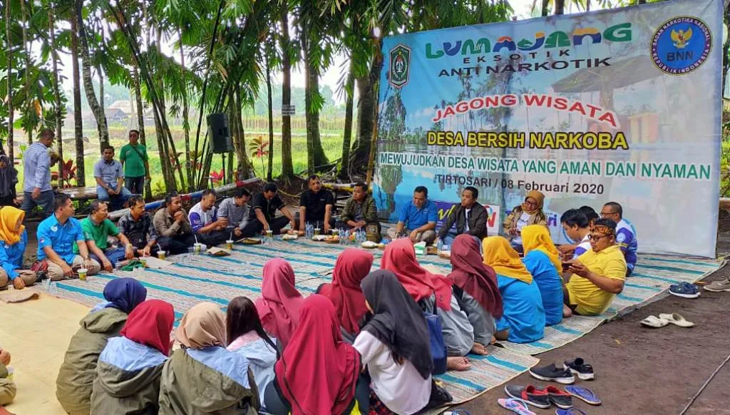 Journalist Camp di Tirtosari View Lumajang Dikemas Jagong Wisata