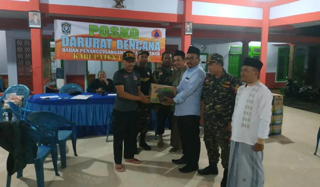 Bagana Ansor Lumajang Aktif Bantu Korban Banjir Rowokangkung
