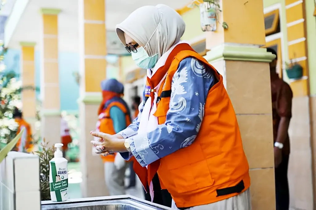 Bunda Indah Ingin PHBS di Lumajang Berlanjut Tak Hanya Saat Ada Corona