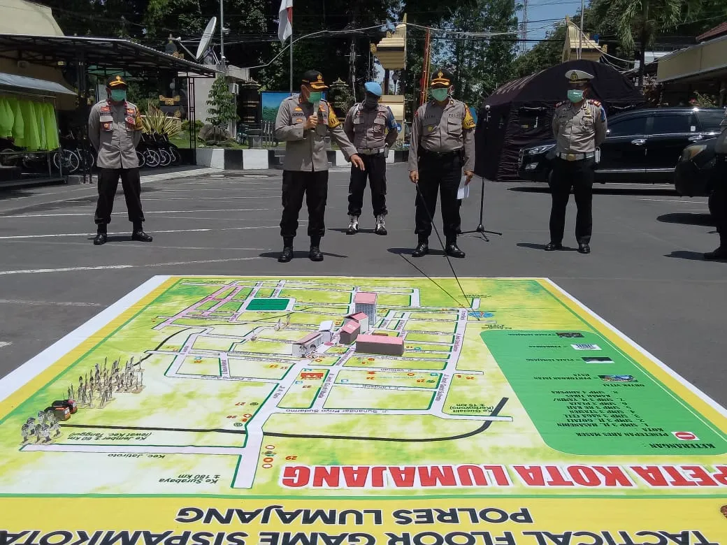 Polres Lumajang Akan Terapkan Tactical Floor Games di Sispamkota