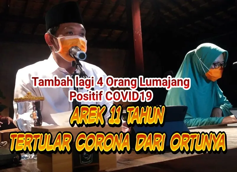 Video : Anak 11 Tahun Asal Lumajang Tertular Virus Corona Ortunya