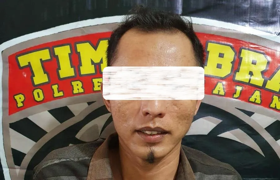 Adi Warga Desa Jatimulyo Terduga Begal Ditangkap Polres Lumajang