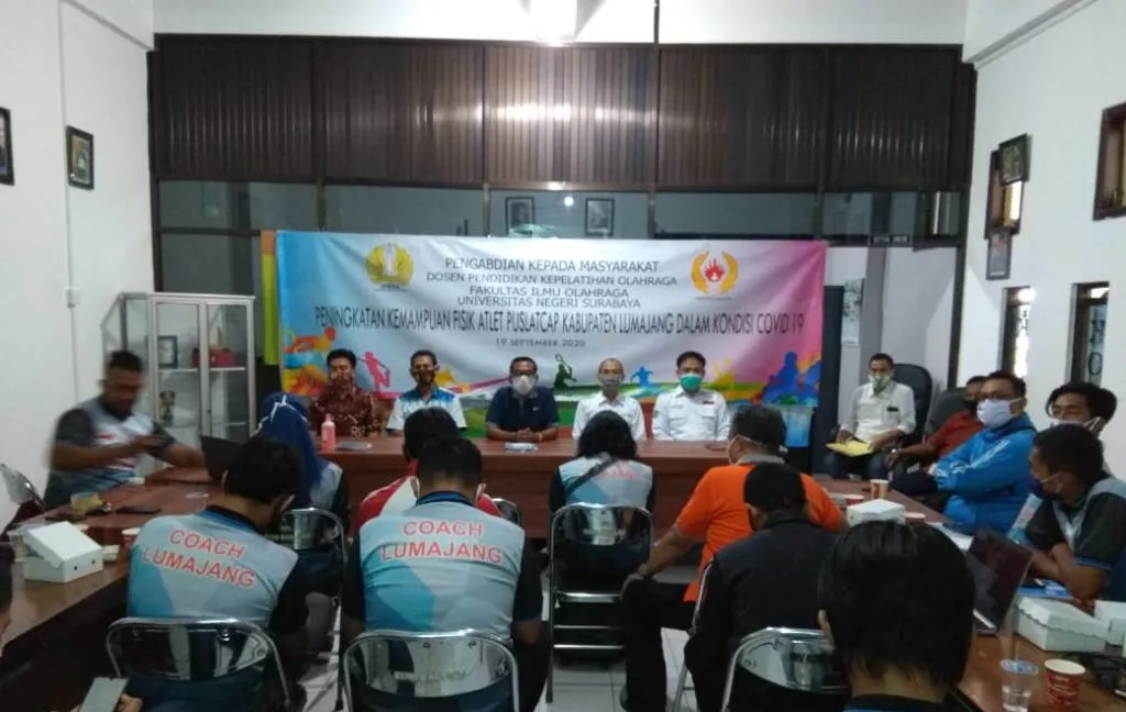 KONI Lumajang Gelar Webinar Bersama Universitas Negeri Surabaya